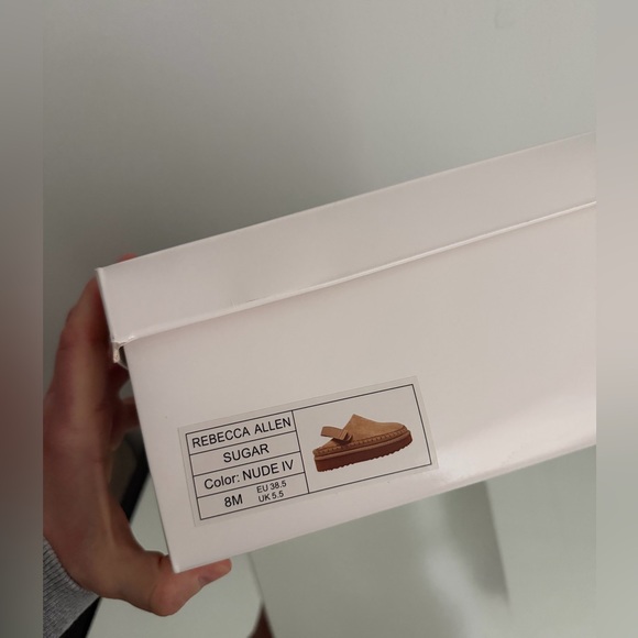 BRAND NEW NET REBECCA ALLEN The Sugar, Nude IV 8 - Picture 2 of 5